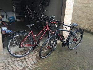 Onze nieuwe fietsen